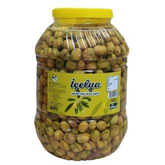 Ayvalık Yeşil Kırma Zeytin 3Kg